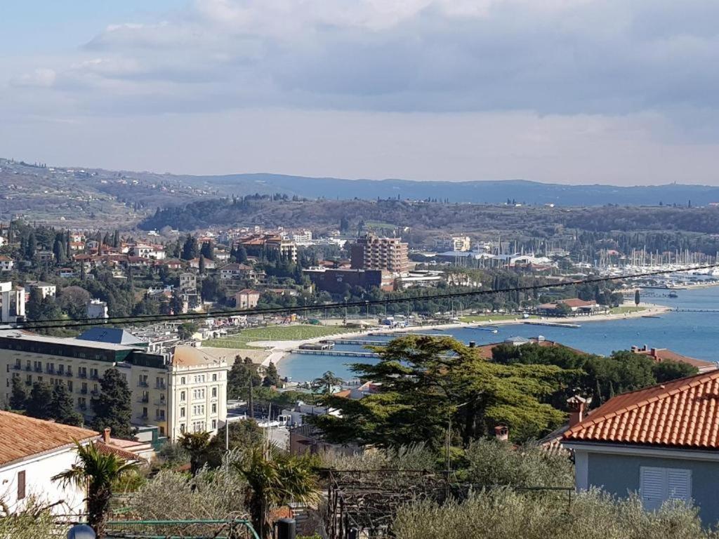 Panoramic View Near The Beach In Portotoz+P Portoroz Exterior foto